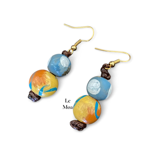 Van gogh sunflower no 2 earrings 