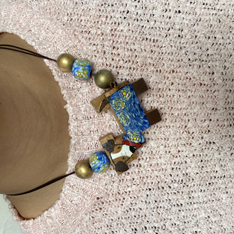 Van gogh dog Choker