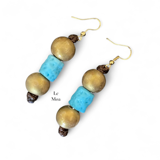 Van gogh sunflower no1 earring