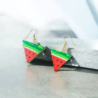 Watermelon earring