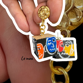 Picasso Color Souls Earring