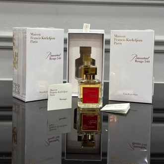 Maison Francis Kurkdjian Paris 
Baccarat Rouge 540 ❤️