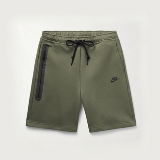 2024 Tech Fleece Şort Haki Yeşil