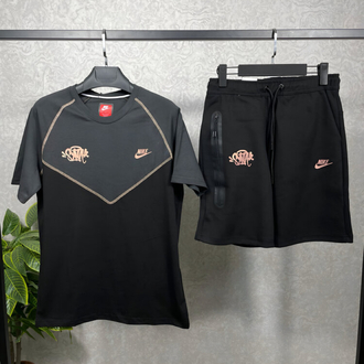 Syna X Tech Fleece Şort T-Shirt Takım