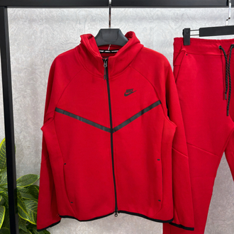 Kırmızı Tech Fleece Eşofman Takımı