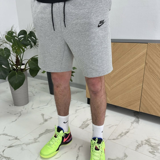 Tech Fleece Şort Gri