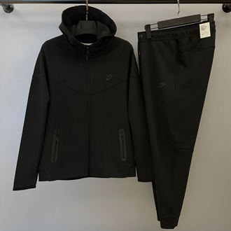 Windrunner Tech Fleece Siyah Eşofman Takımı