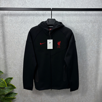 Liverpool FC Siyah Tech Fleece Eşofman Takımı