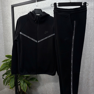 Reflektör Tech Fleece Siyah Eşofman Takımı