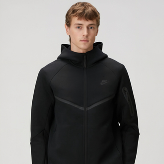 Siyah Tech Fleece Eşofman Takımı