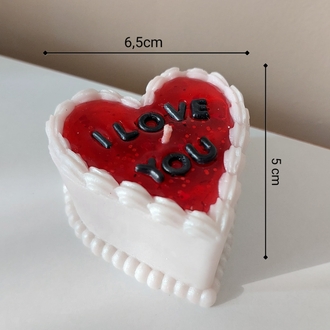 heart cake