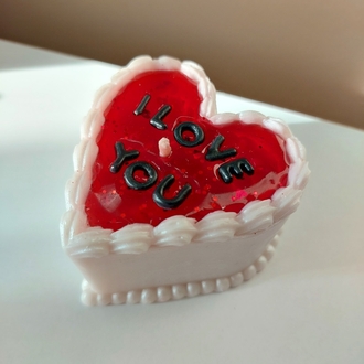 heart cake