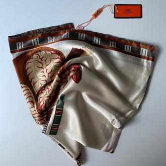 Hermes Vual İpek Şal