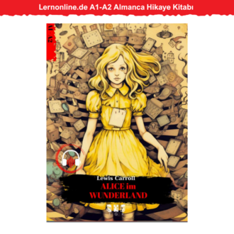 Lernonline.de A1-A2 Almanca Hikaye Kitabı - Alice Im Wunderland 