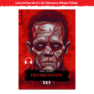 Lernonline.de A1-A2 Almanca Hikaye Kitabı - Frankenstein