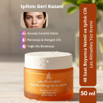 Les Almadies 3’lü Premium Bakım Seti – Cilt Onarım + Nem + Kirpik/Kaş Güçlendirme