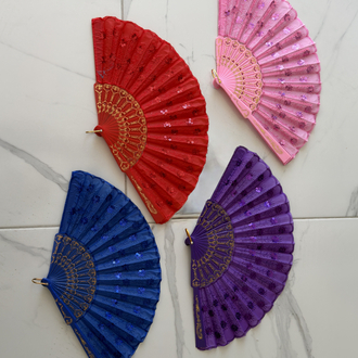 Pullu Vintage Yelpaze