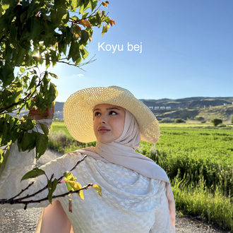 BOHEM EL ÖRGÜSÜ HASIR ŞAPKA