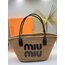 Miu Miu Woven Straw Çanta (5 Renk)
