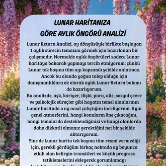 Aylık Öngörü Danışmanlığı