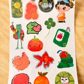 Estetik Sticker Seti