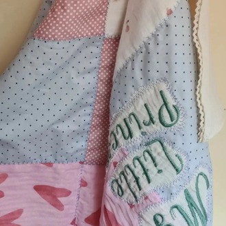 My Little Princess Patchwork Müslin Bebek Battaniyesi