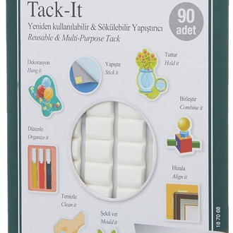 FABER TACK-İT BEYAZ YAPIŞTIRICI 50 GR  ( 2 Adet ! )