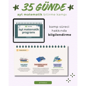 AYT MATEMATİK KAMPI