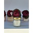 Light the wine flower bomb