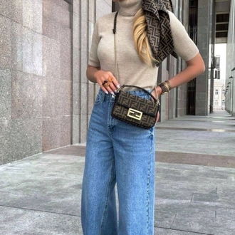 Fendi baguette mini handbag