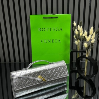 Bottega  Veneta andiamo clutch El ve omuz çantası 