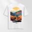 Unisex Oversize Bisiklet Tasarımlı T-Shirt (Sırt Baskılı)