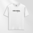 Unisex Oversize Kıskanma Bitıh Tasarımlı T-Shirt
