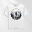 Unisex Oversize Dağcı Tasarımlı T-Shirt