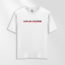 Erkek Oversize Saplar Geçerim Tasarımlı T-Shirt