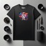 Unisex Oversize Astronot Tasarımlı T-Shirt
