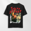 Unisex Oversize Tokyo Street Tasarımlı T-Shirt (Sırt Baskılı)