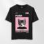 Unisex Oversize Purr Kedi Tasarımlı T-Shirt