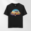 Unisex Oversize Renkli Klasik Araba Tasarımlı T-Shirt