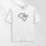 Unisex Oversize Coğrafya Kaderdir Tasarımlı T-Shirt