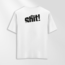 Unisex Oversize Oh Shit Tasarımlı T-Shirt (Sırt Baskılı)