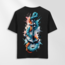 Unisex Oversize Çapa Tasarımlı T-Shirt (Sırt Baskılı)