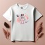 Unisex Oversize Astronot Tasarımlı T-Shirt