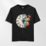 Unisex Oversize Kelebek Tasarımlı T-Shirt 