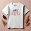 Unisex Oversize Astronot Camii Tasarımlı T-Shirt