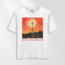 Unisex Oversize New Radio Tasarımlı T-Shirt