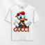 Unisex Oversize Duck Gucci Tasarımlı T-Shirt 