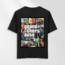 Unisex Oversize Gta V Tasarımlı T-Shirt (Sırt Baskılı)