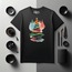 Unisex Oversize Ağaç Tasarımlı T-Shirt