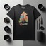 Unisex Oversize Ağaç Tasarımlı T-Shirt